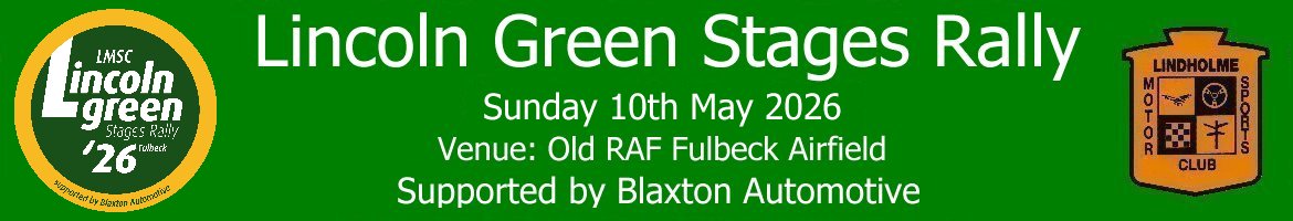 Lincoln Green Stages Rally